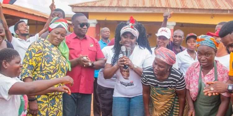 Prof Naana Jane Opoku Agyemang campaigns in Assin North ahead of bye ...